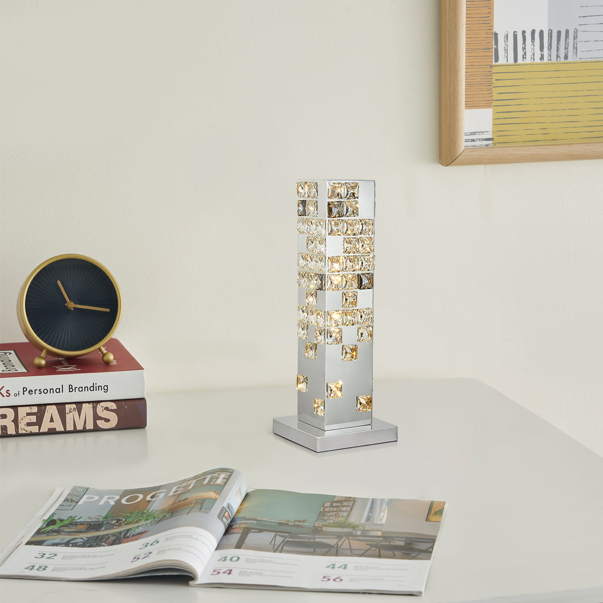 Halo K9 Crystal Table Lamp