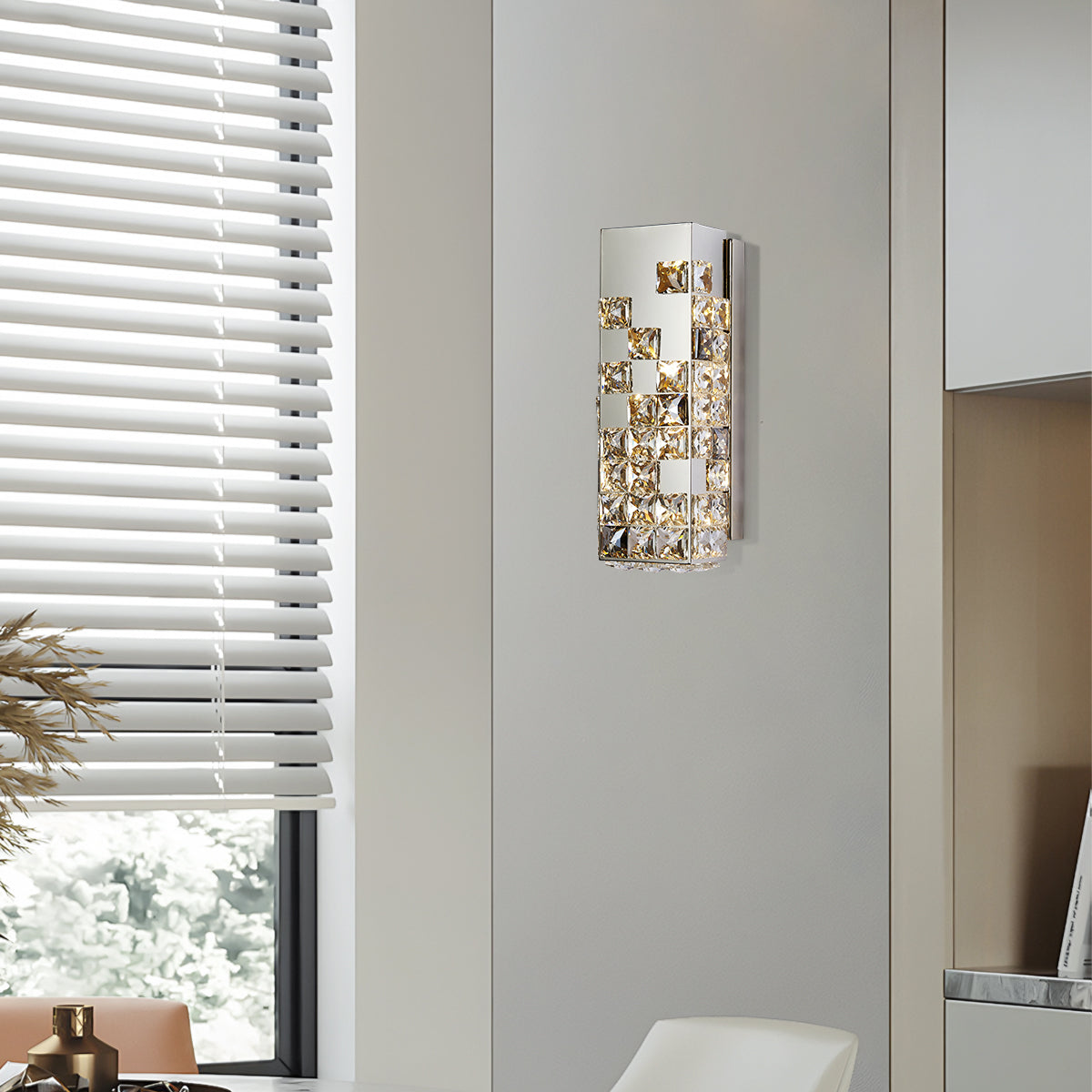 Halo K9 Crystal Wall Lamp