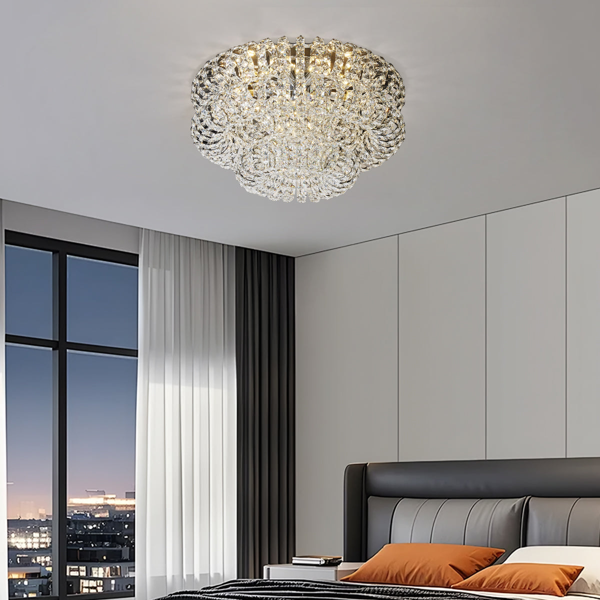 Tierloop K9 Crystal Ceiling Lamp