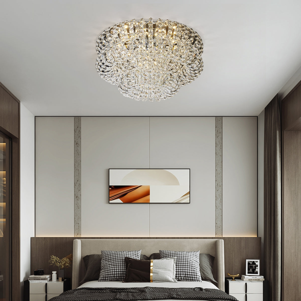 Tierloop K9 Crystal Ceiling Lamp