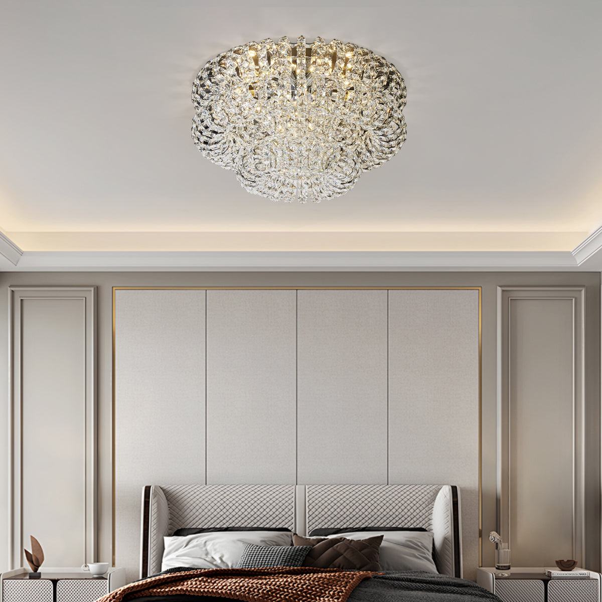 Tierloop K9 Crystal Ceiling Lamp