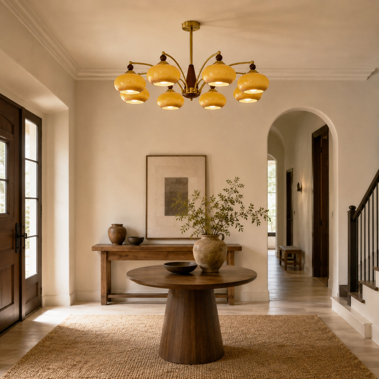 Aurel Glass Chandelier 1