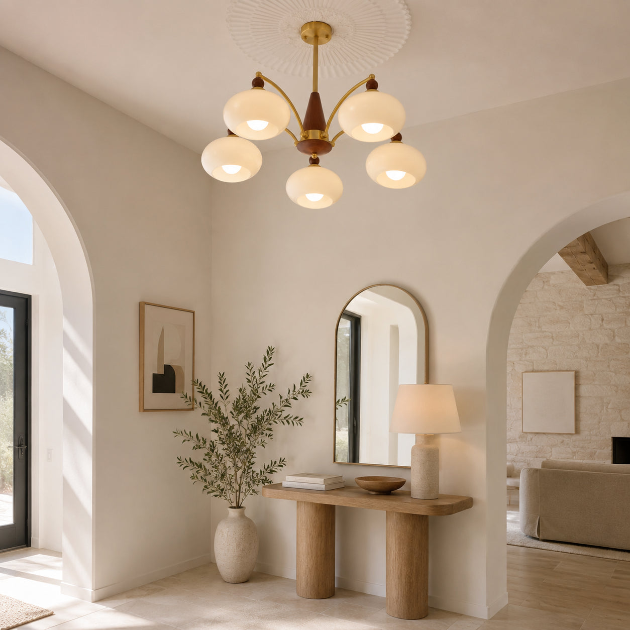 Aurel Glass Chandelier 2