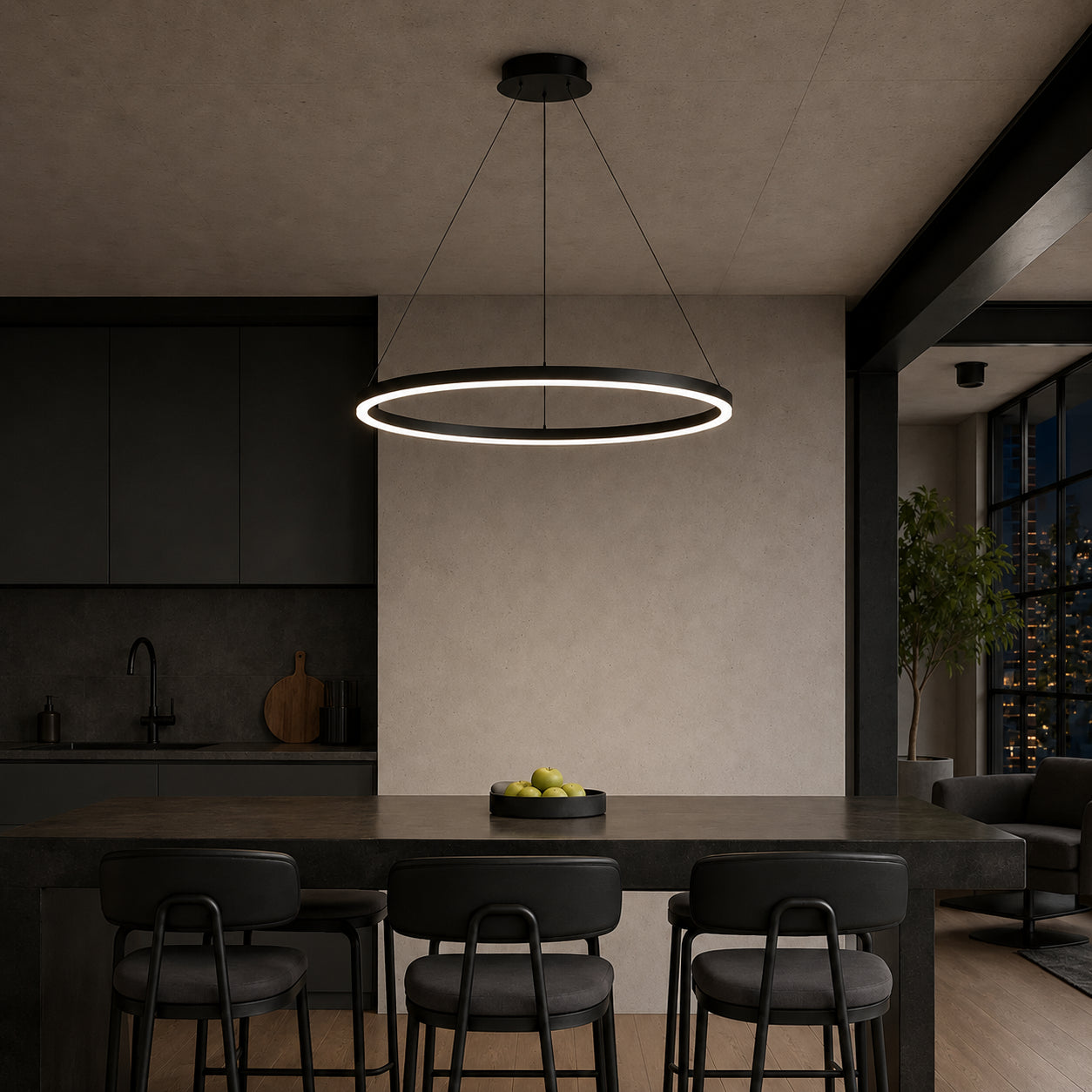 Aurora Ring Pendant Lamp 13