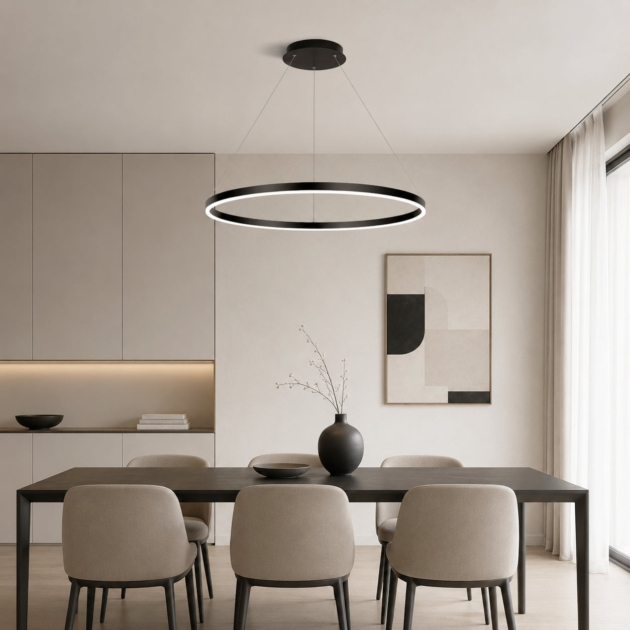 Aurora Ring Pendant Lamp 9