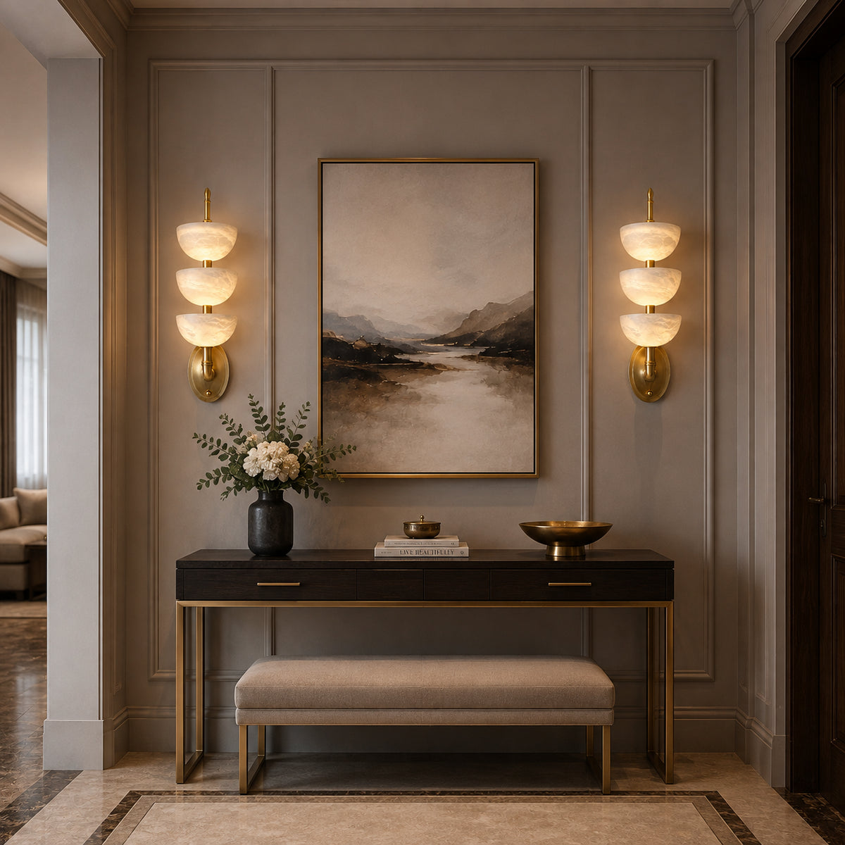 Auvrelis Triple Wall Lamp 1