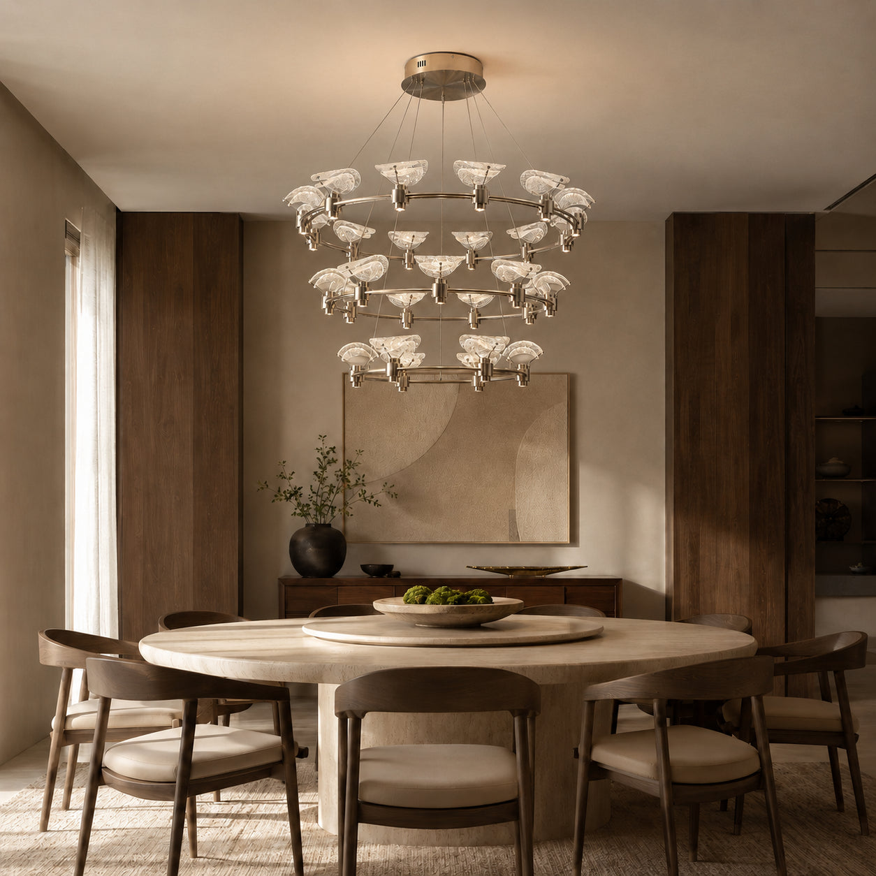 Aven Multi Ring Chandelier 8