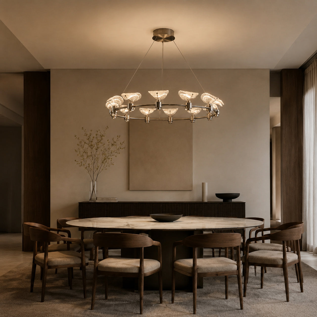 Aven Ring Chandelier 4