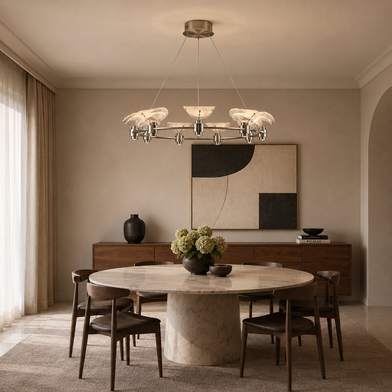 Aven Ring Chandelier 7