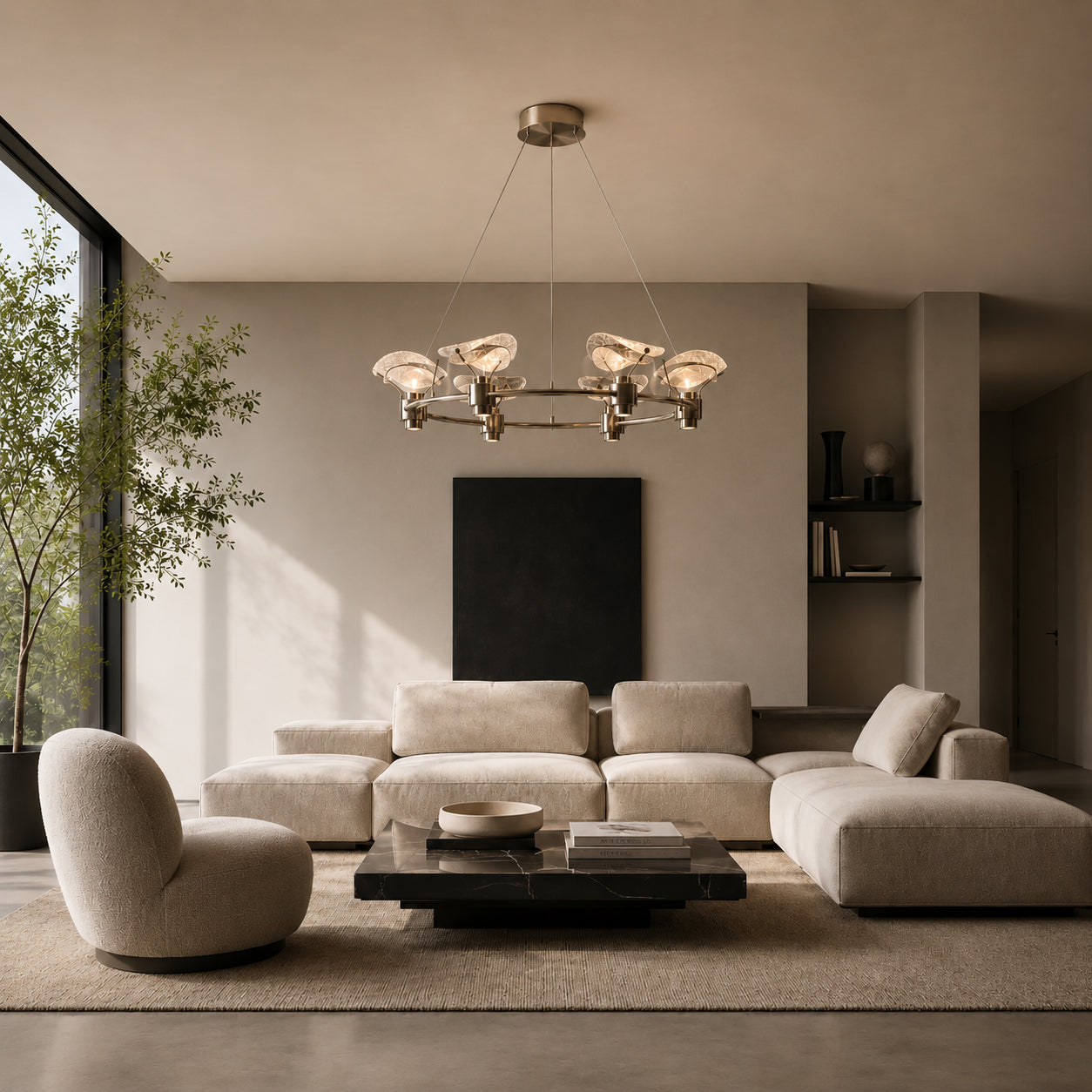 Aven Ring Chandelier 9