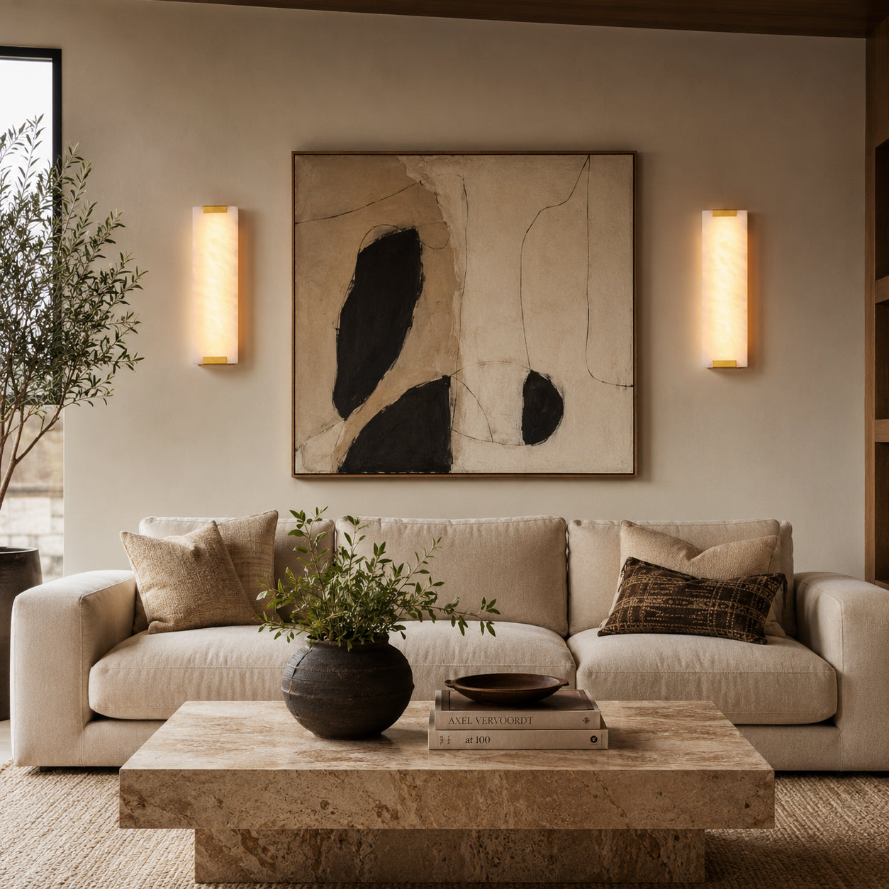 Avora Alabaster Wall Lamp 3