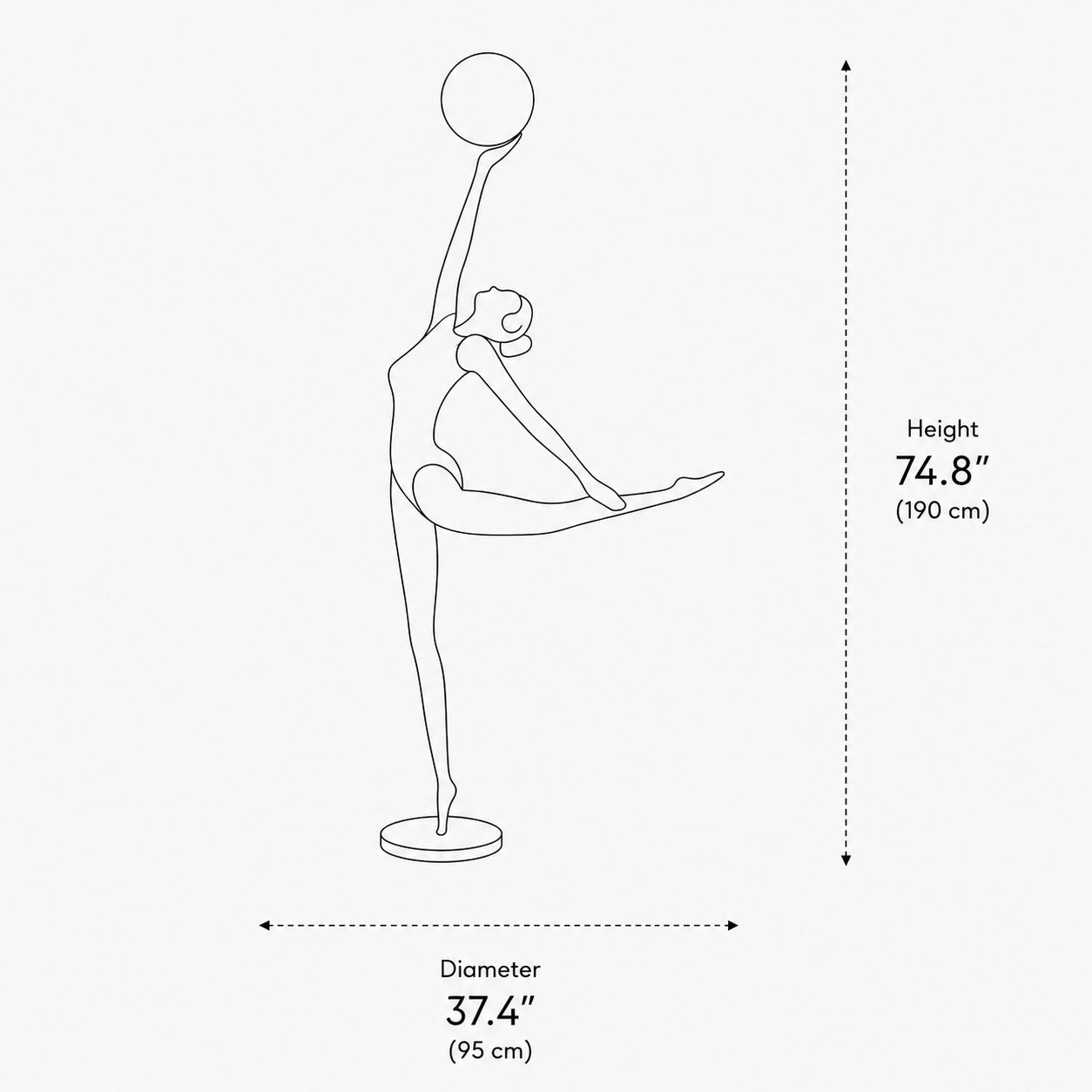 Ballet Floor Lamp 5