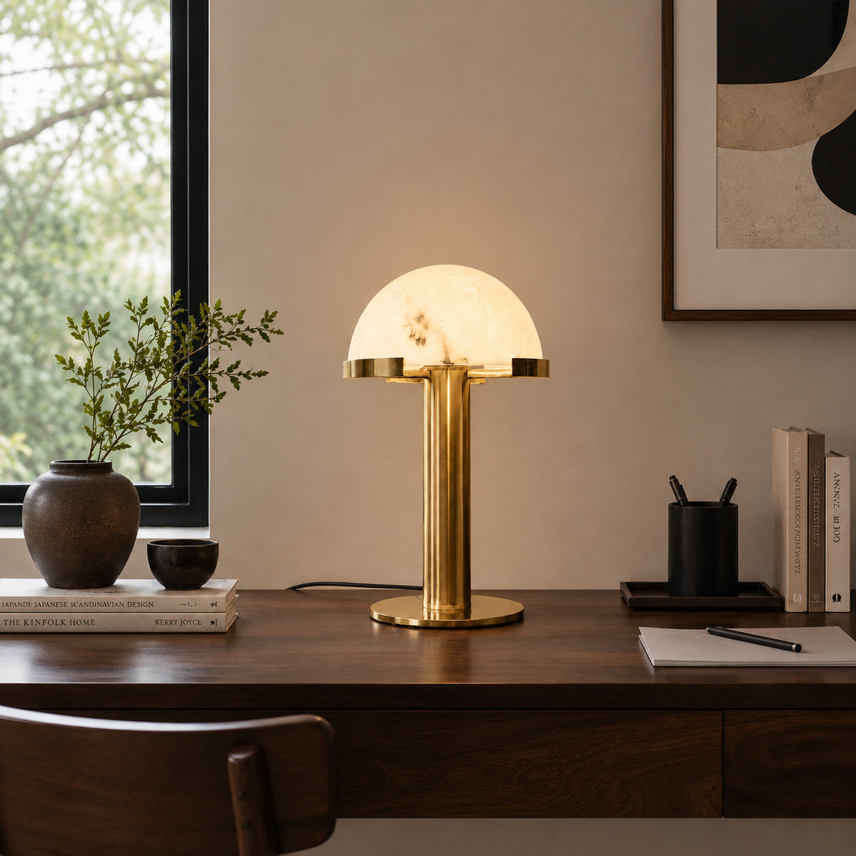 Caldrune Alabaster Table Lamp 2