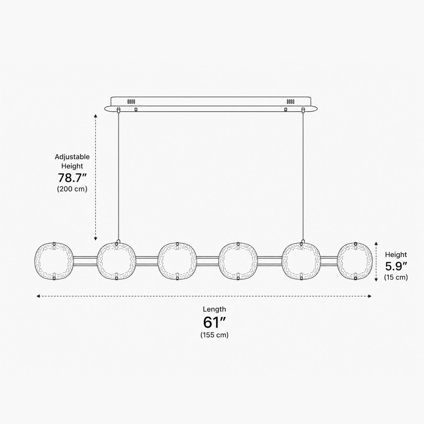 Ciren Linear Pendant Lamp 5