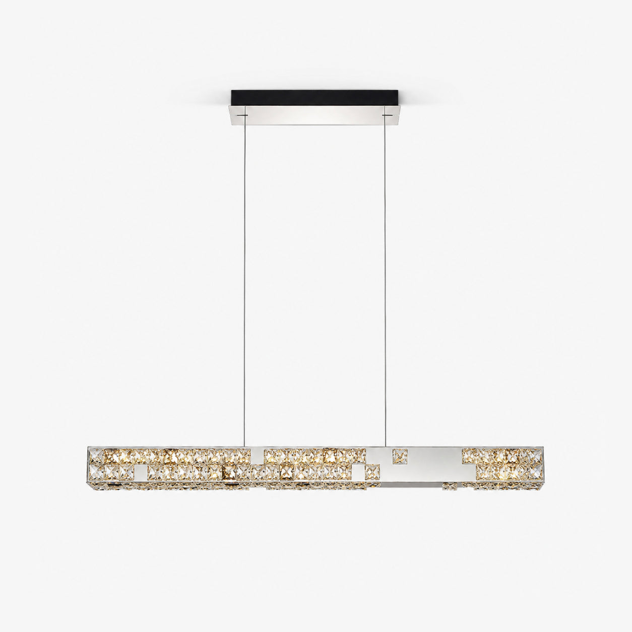Linear Crystal Chandelier