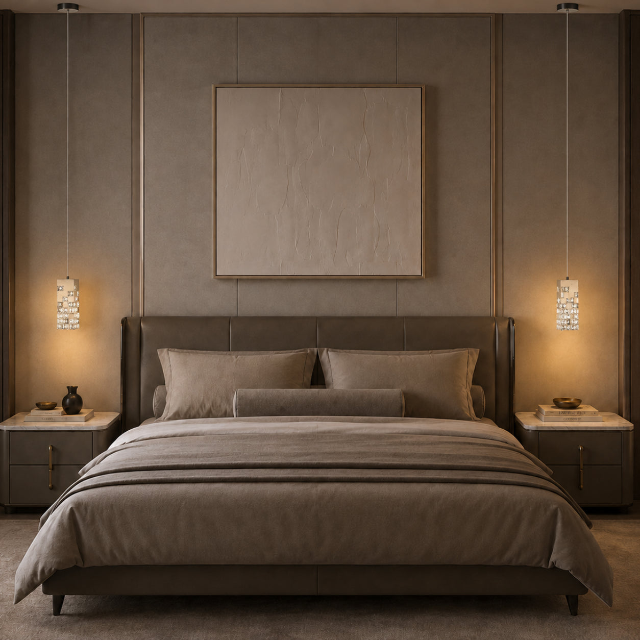 Halo K9 Crystal Pendant Lamp