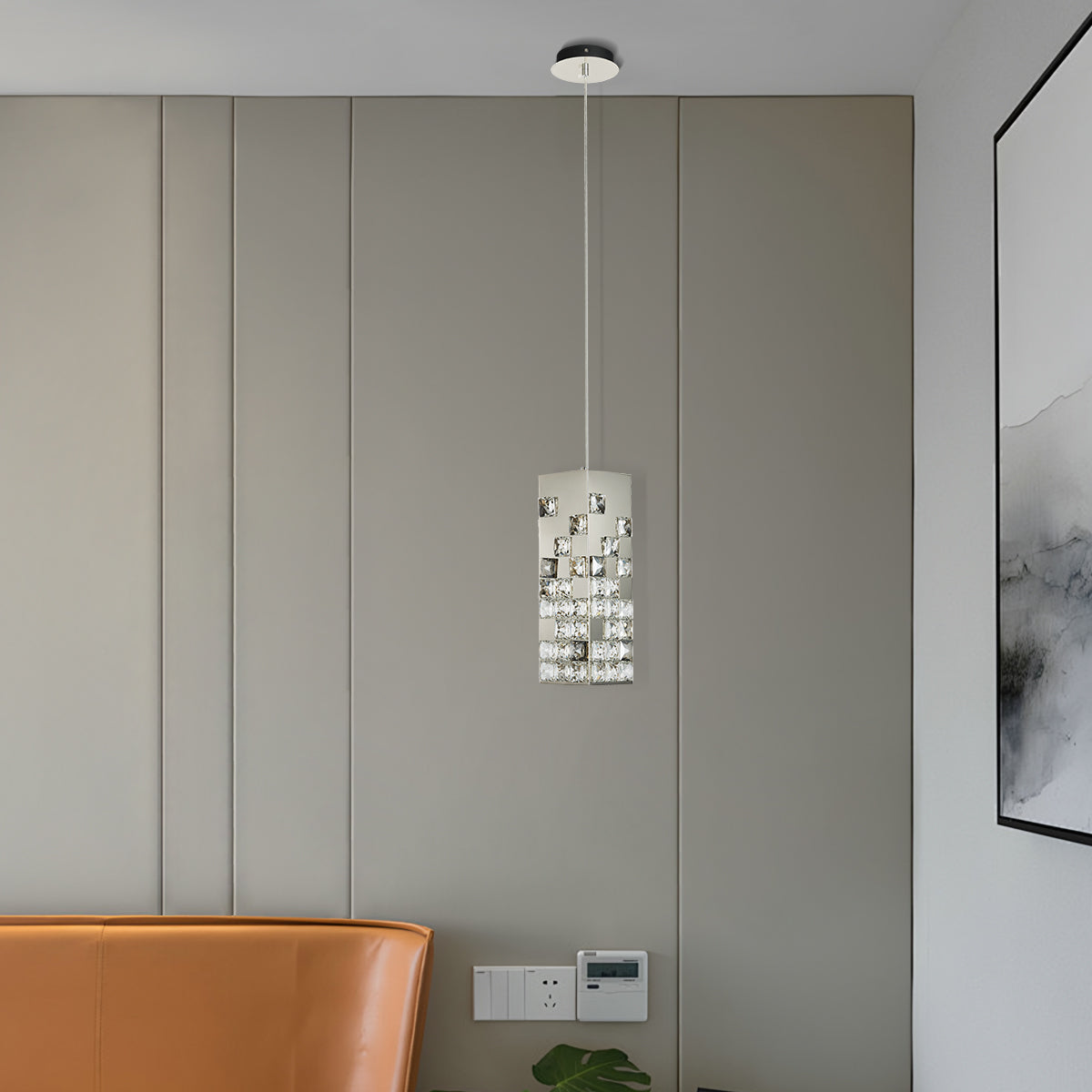 Halo K9 Crystal Pendant Lamp