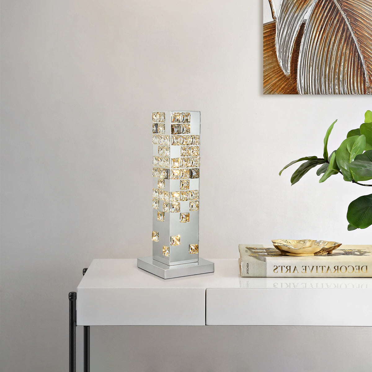 Halo K9 Crystal Table Lamp