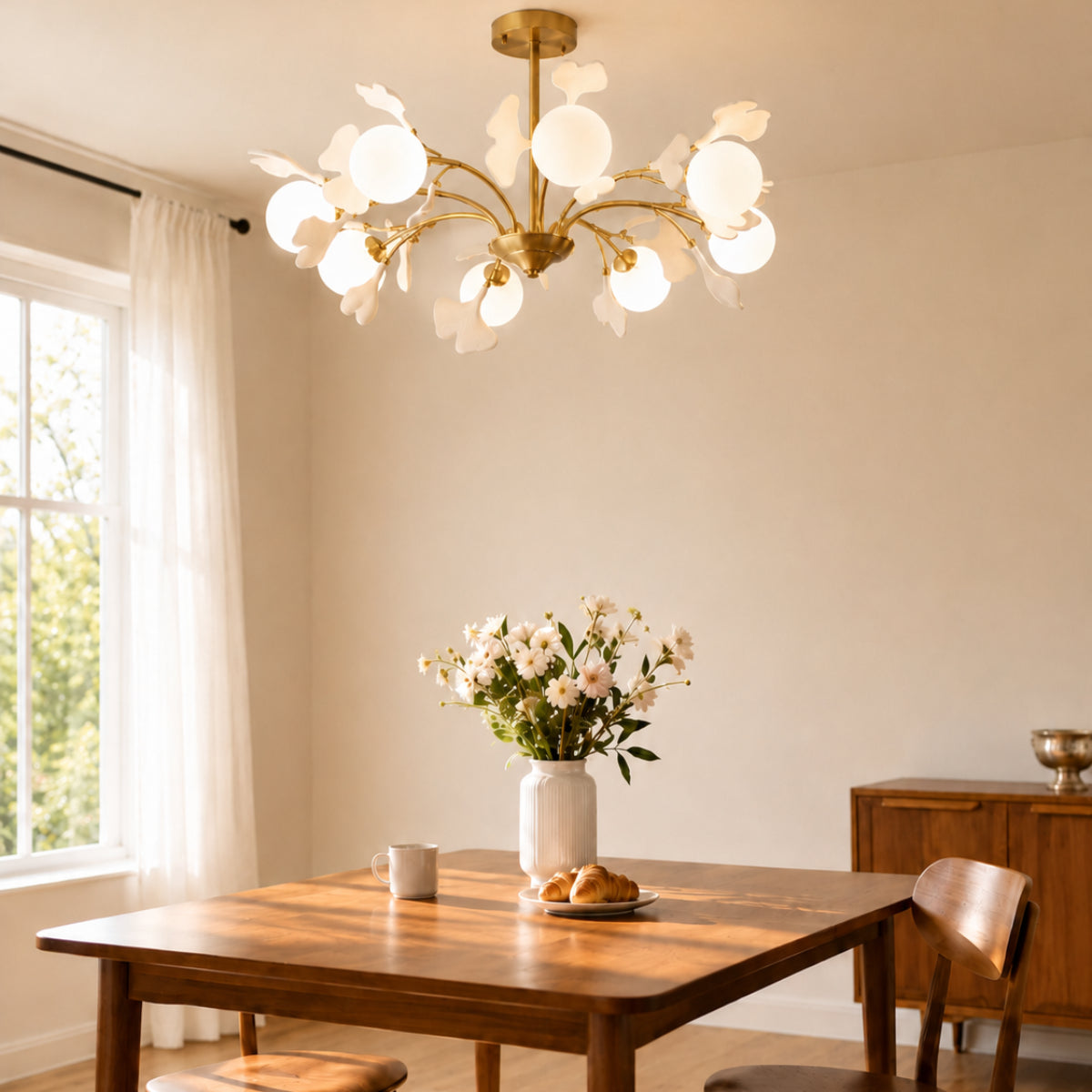 Miro Ginkgo Chandelier 10