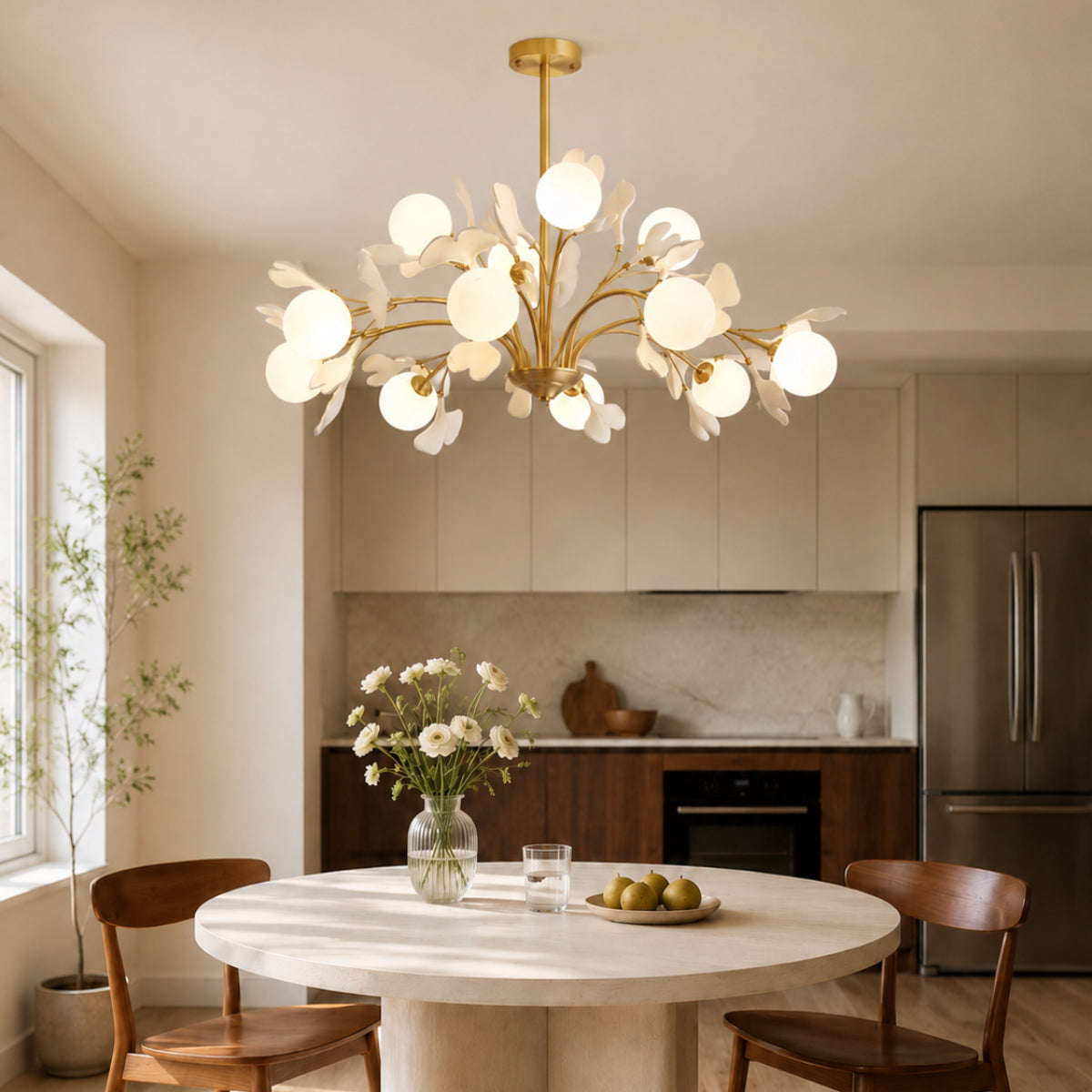 Miro Ginkgo Chandelier 14