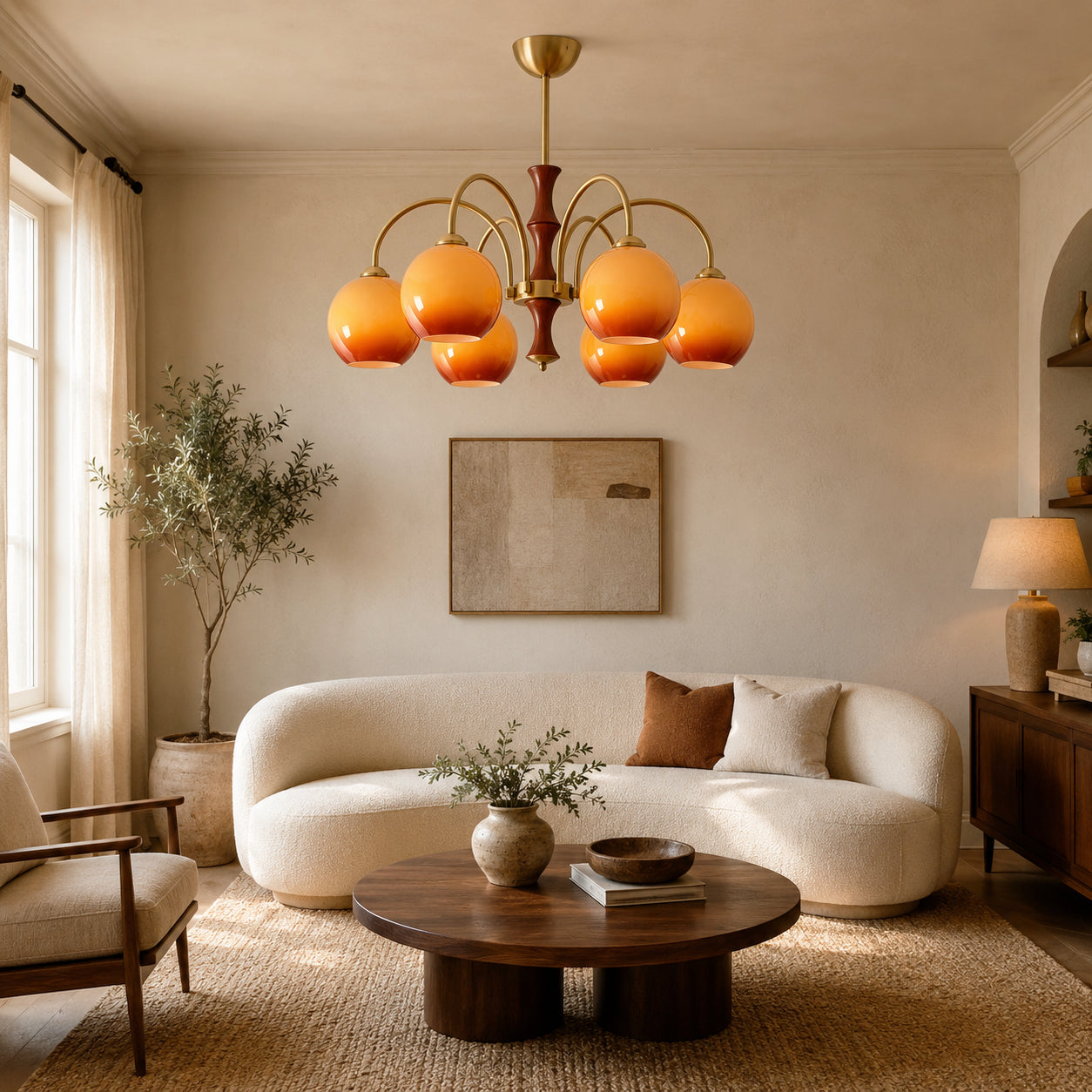 Orin Globe Chandelier 1