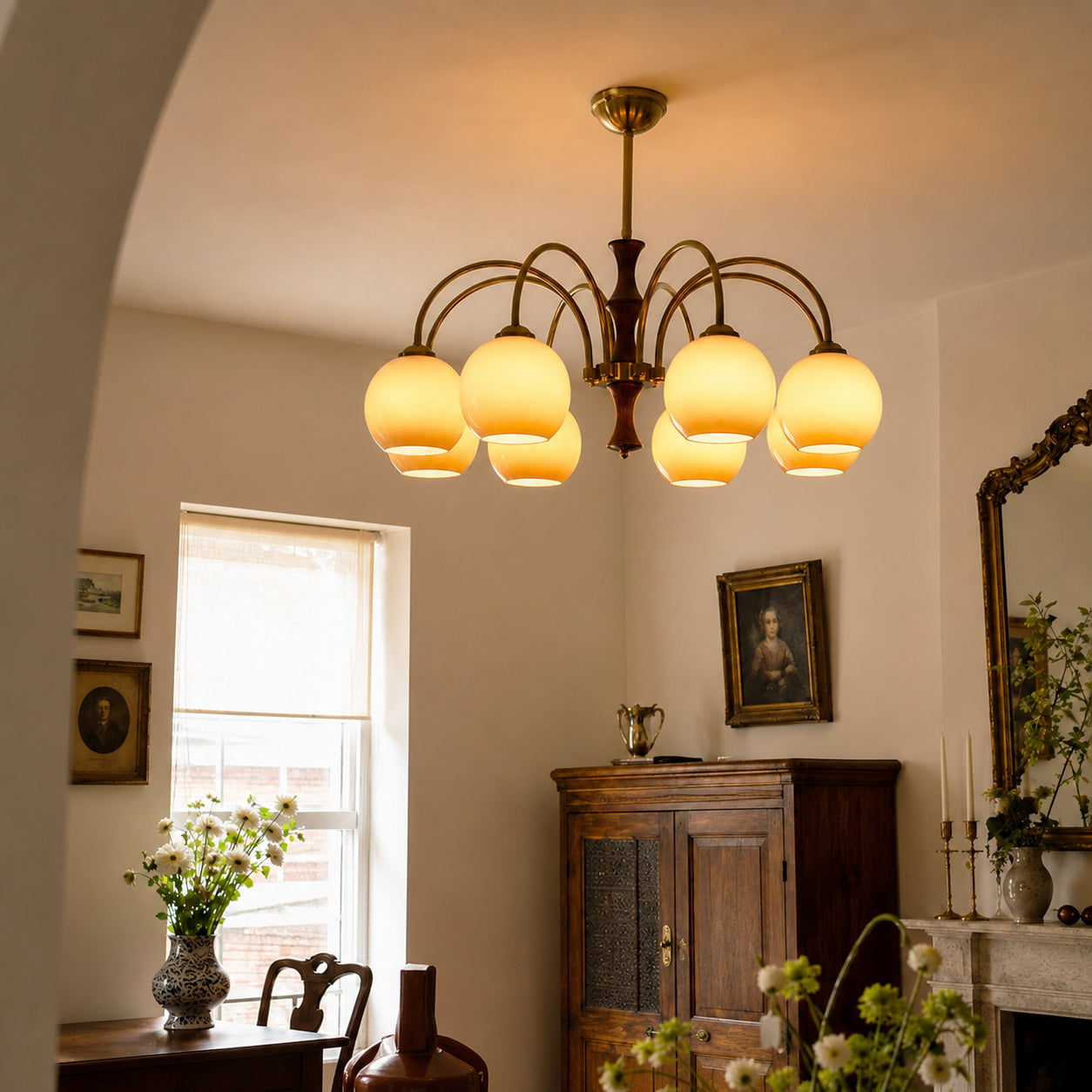 Orin Globe Chandelier 10