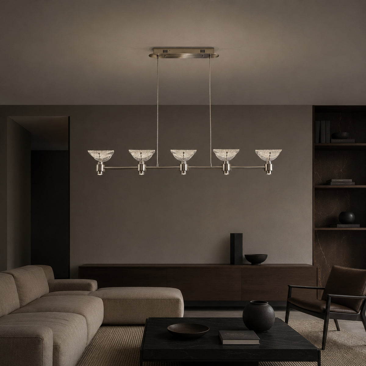Sail Linear Pendant Lamp 5
