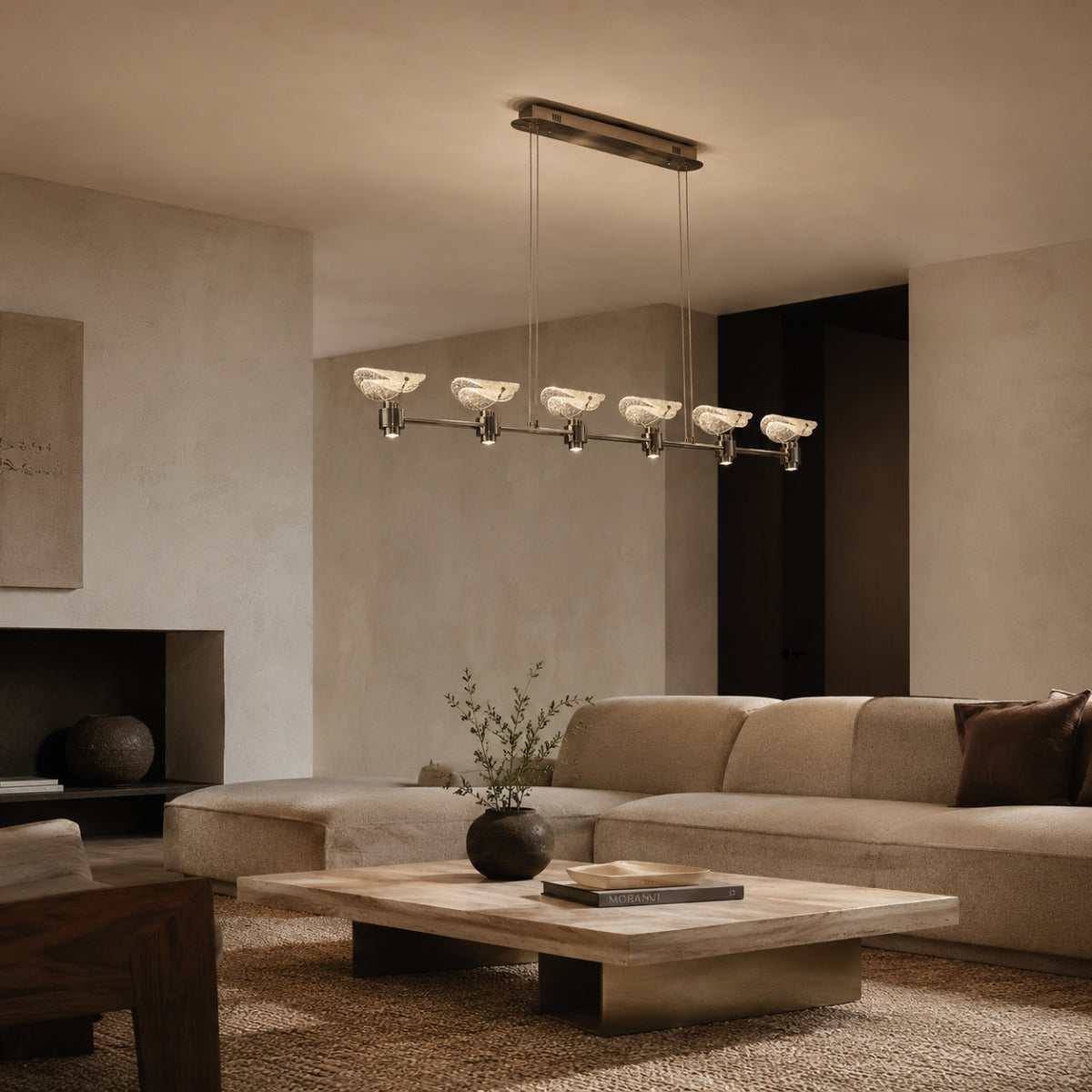 Sail Linear Pendant Lamp 8