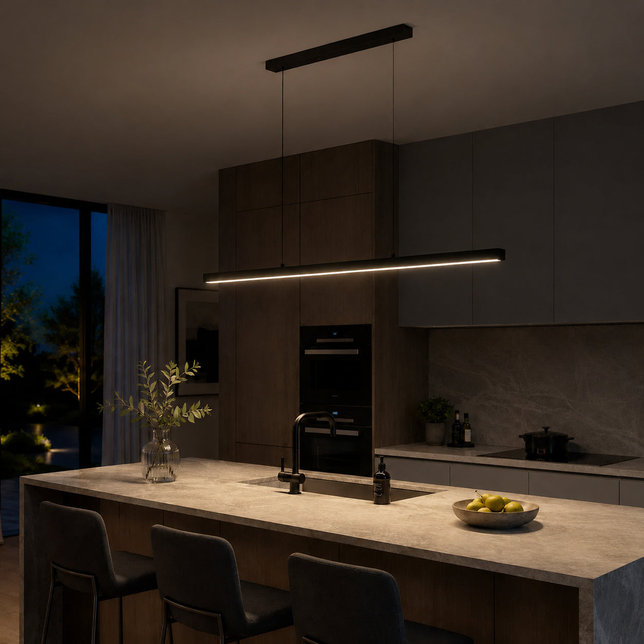 Skyline Linear Pendant Lamp 7