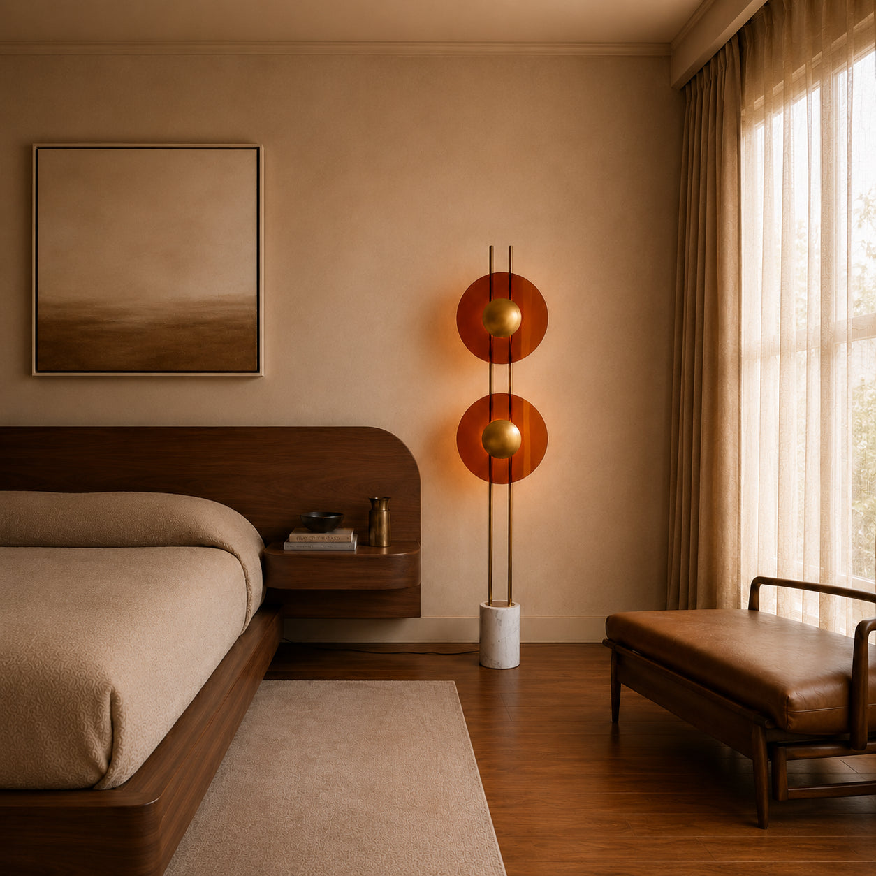 Solara Disc Floor Lamp 3