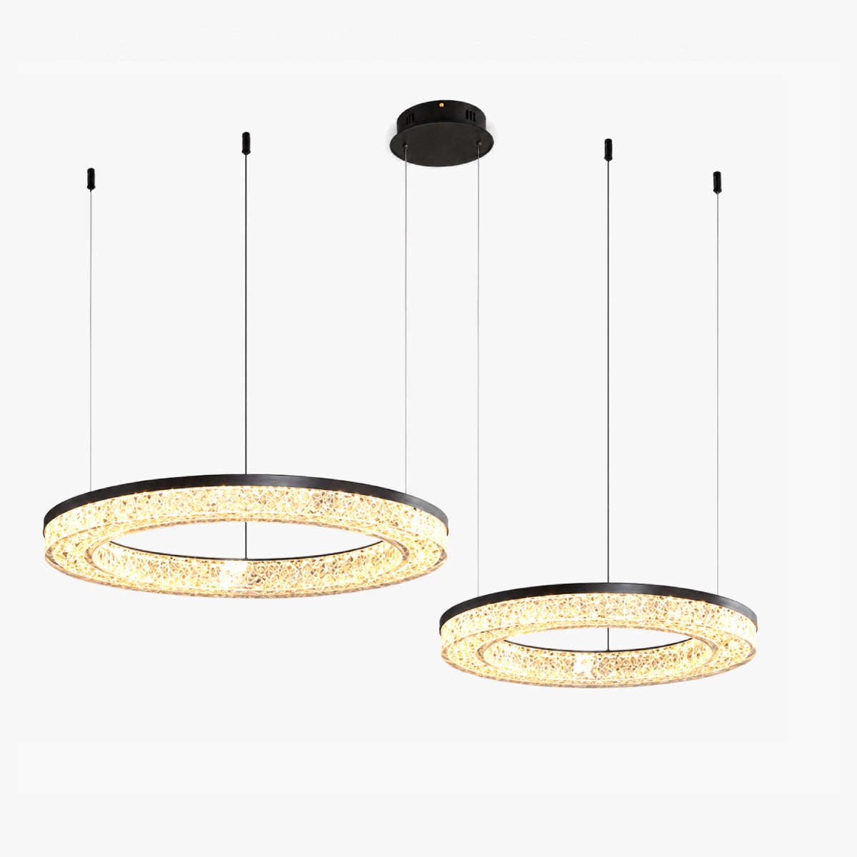 Terra Cascade Ring Chandelier 8