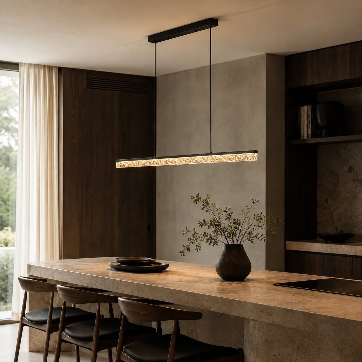 Terra Linear Pendant Lamp 8