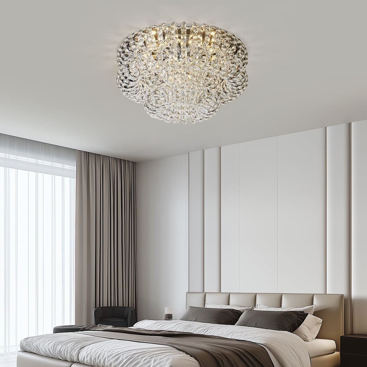 Tierloop K9 Crystal Ceiling Lamp