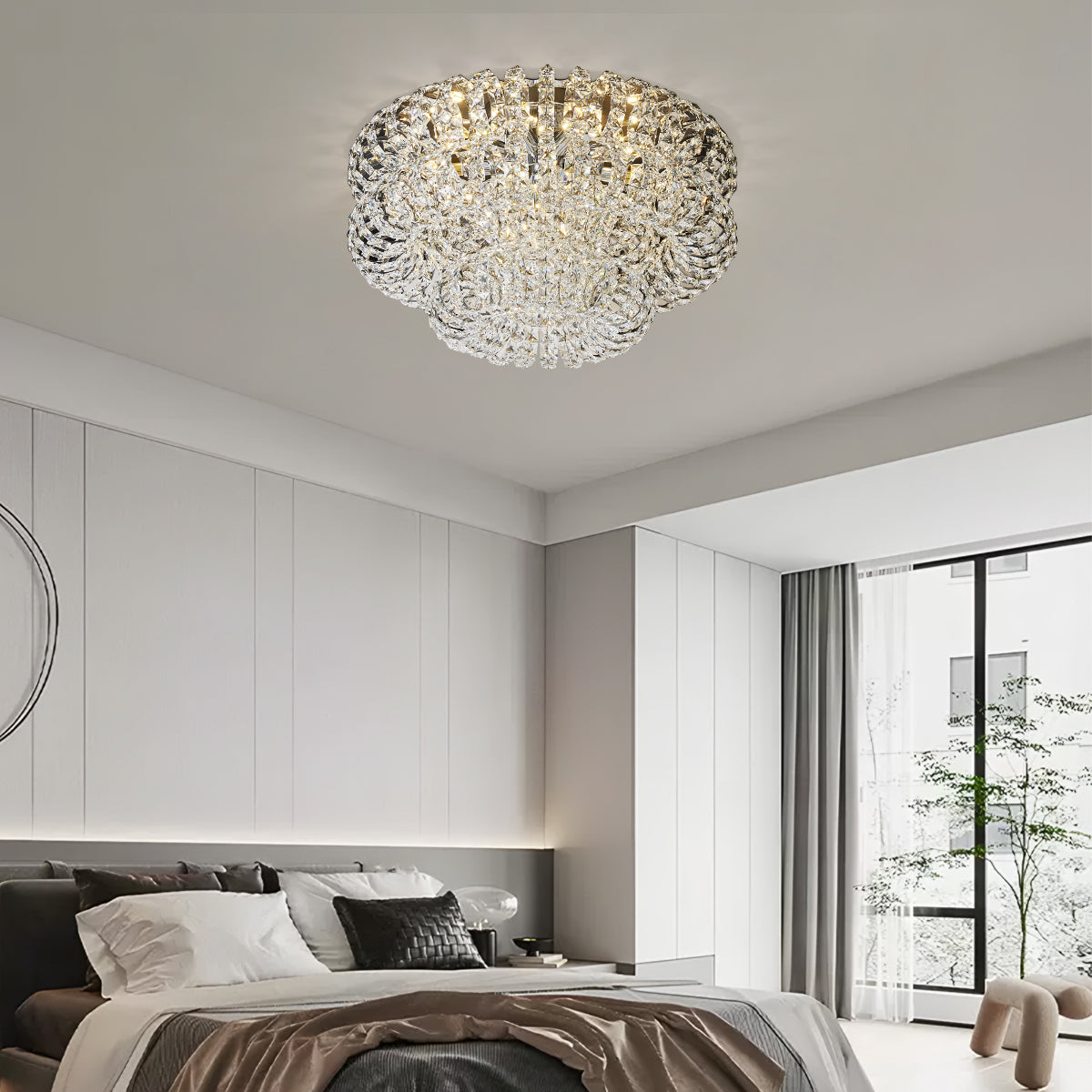 Tierloop K9 Crystal Ceiling Lamp
