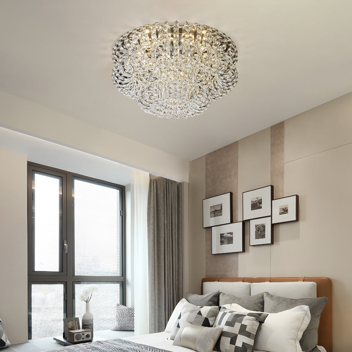 Tierloop K9 Crystal Ceiling Lamp