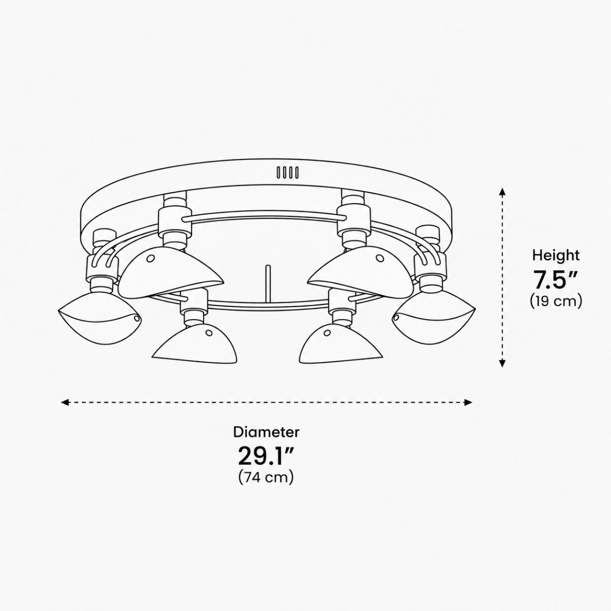 Vela Ceiling Lamp 2