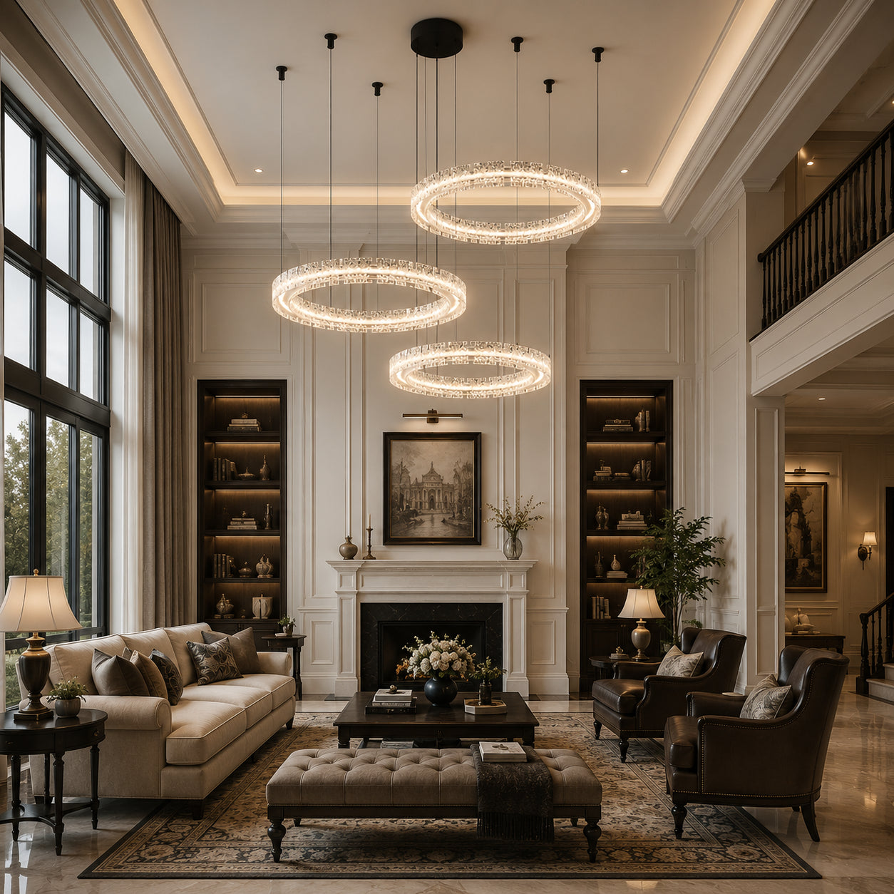 Vetra Cluster Ring Chandelier 2