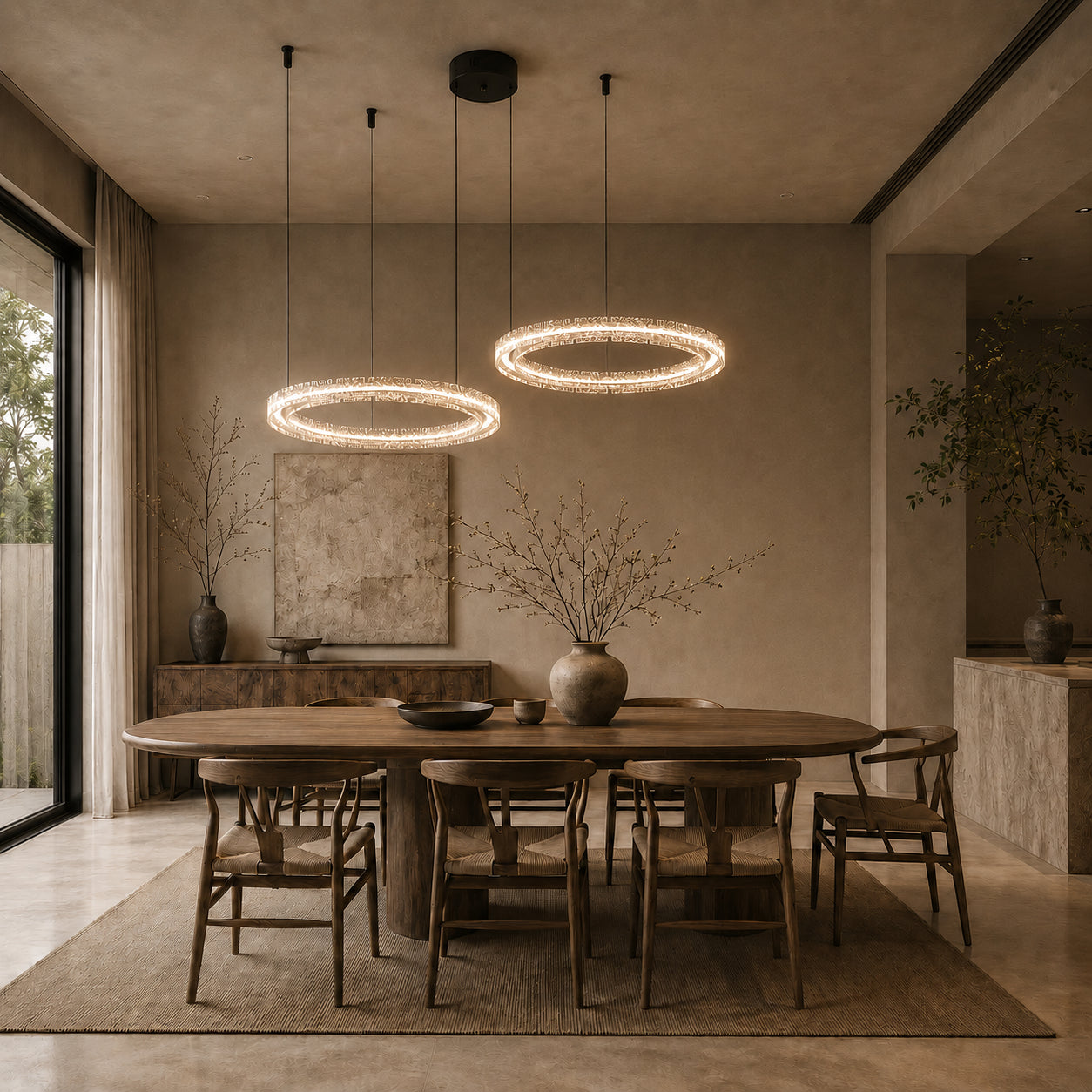 Vetra Cluster Ring Chandelier 3