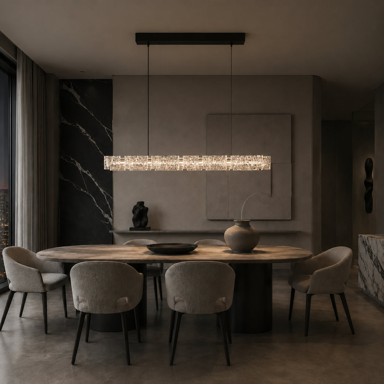 Vetra Linear Pendant Lamp 4