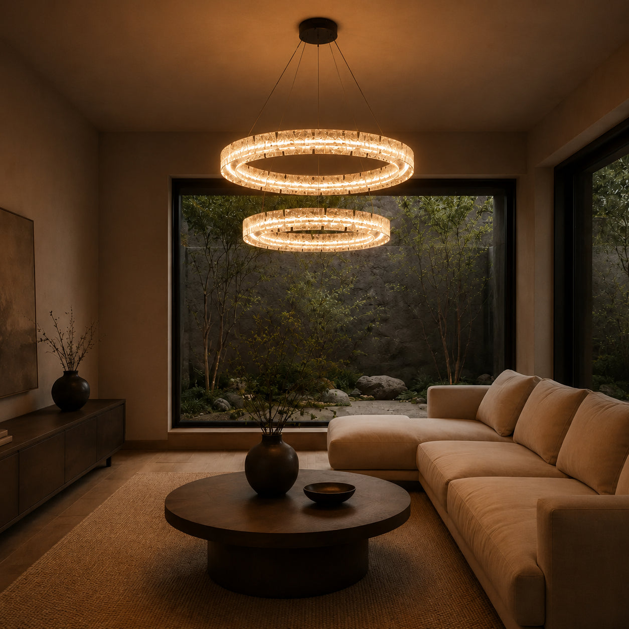 Vetra Tier Ring Chandelier 5