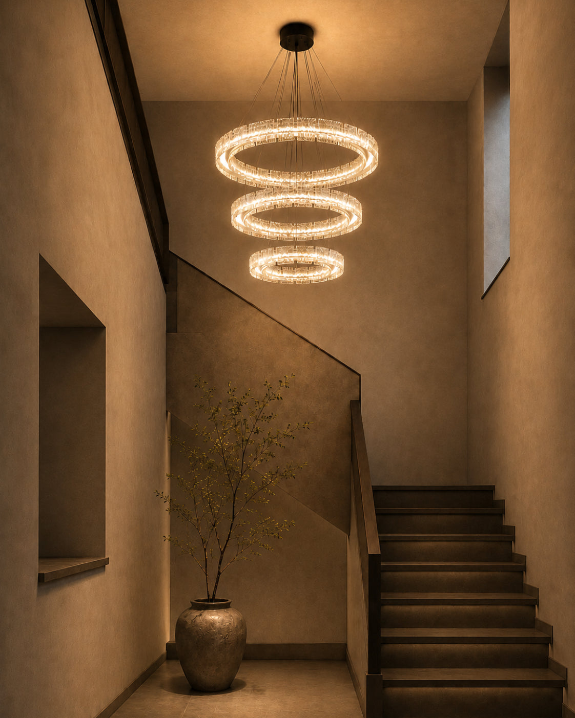 Vetra Tier Ring Chandelier 6