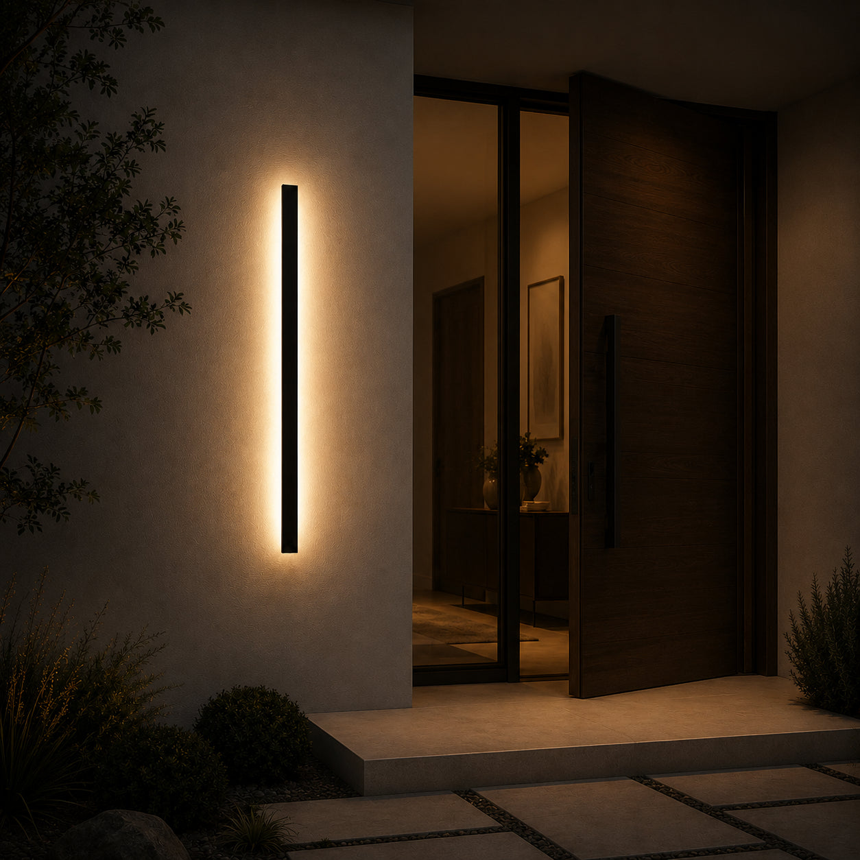 Veyra Linear Outdoor Wall Lamp 14