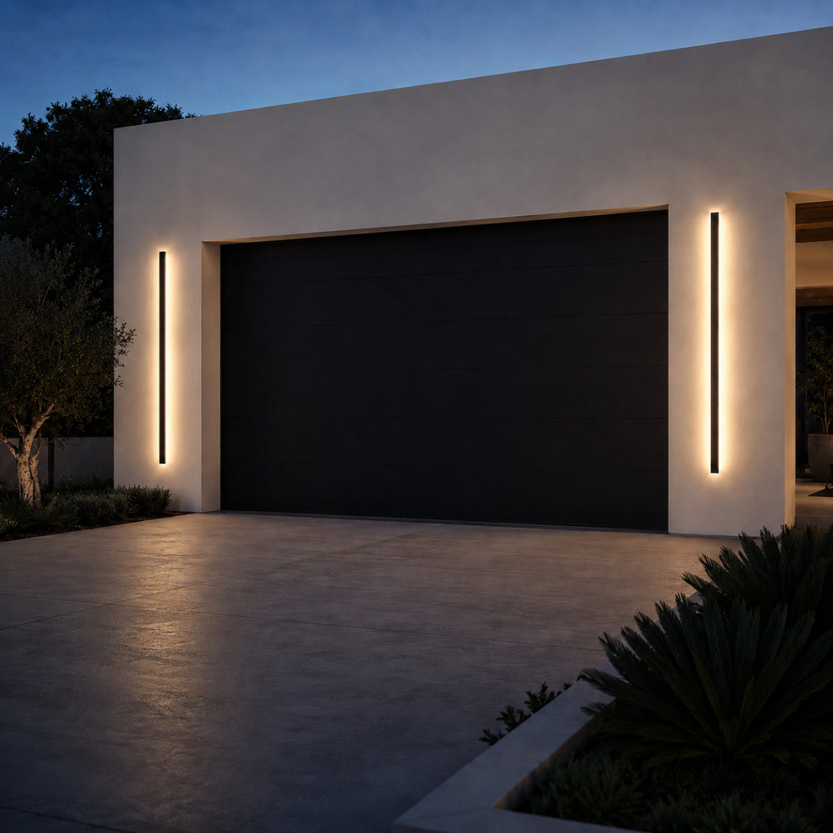 Veyra Linear Outdoor Wall Lamp 4