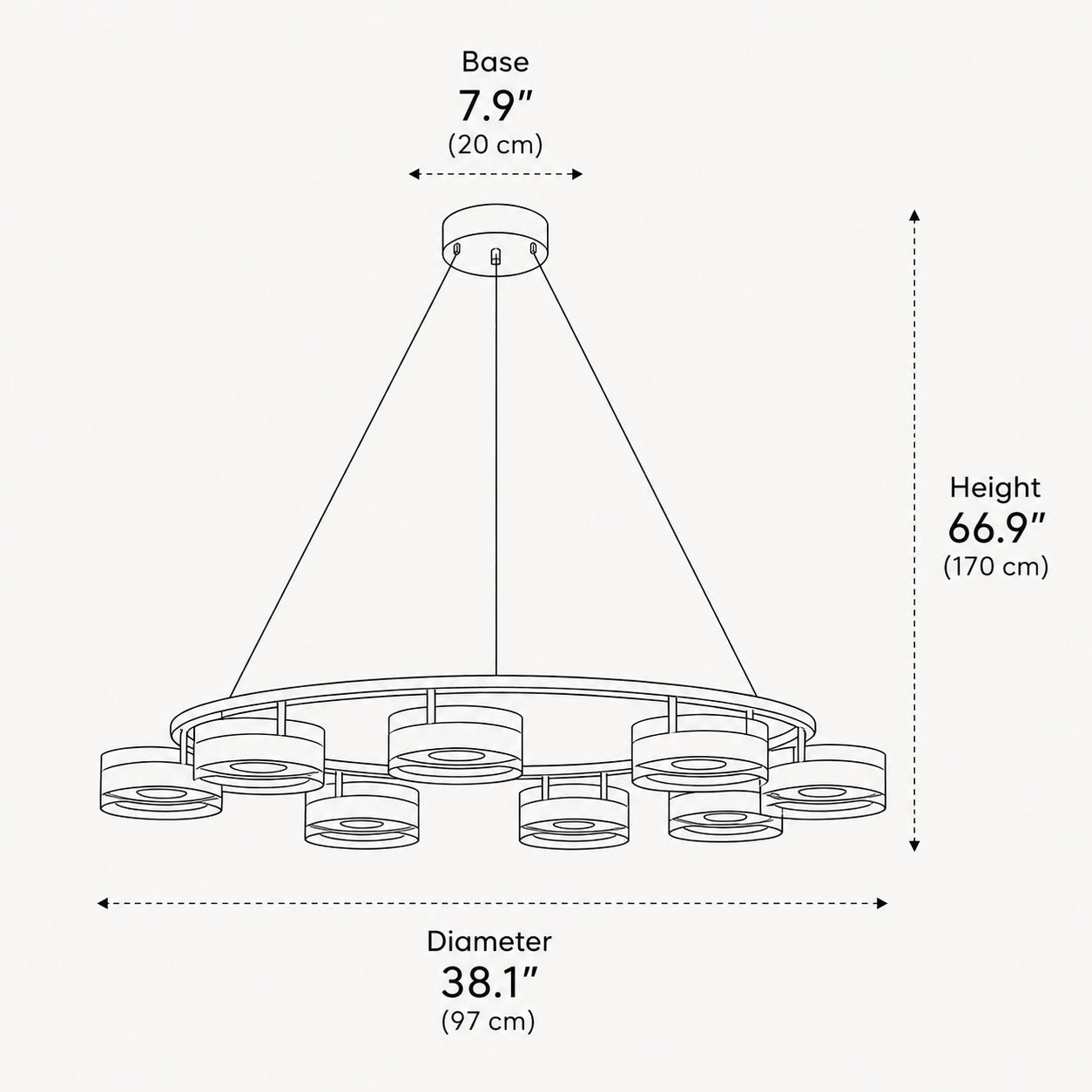 Virelli Chandelier 7